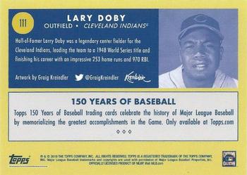 2019 Topps 150 Years of Baseball #111 Larry Doby Back