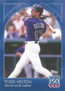 2019 Topps 150 Years of Baseball #115 Todd Helton Front