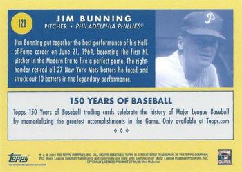 2019 Topps 150 Years of Baseball #128 Jim Bunning Back