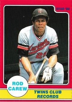 1986 Star Rod Carew - Separated #5 Rod Carew Front