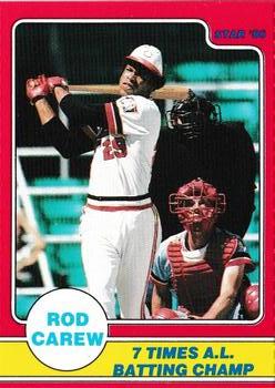 1986 Star Rod Carew - Separated #8 Rod Carew Front
