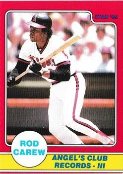 1986 Star Rod Carew - Separated #15 Rod Carew Front