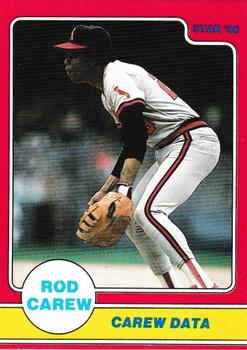 1986 Star Rod Carew - Separated #20 Rod Carew Front