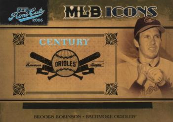 2005 Playoff Prime Cuts - MLB Icons Century Silver #MLB-7 Brooks Robinson Front