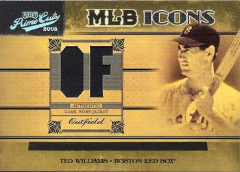 2005 Playoff Prime Cuts - MLB Icons Material Jersey Position #MLB-40 Ted Williams Front