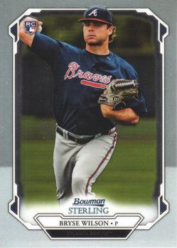 2019 Bowman Sterling #BSR-72 Bryse Wilson Front