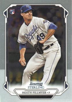 2019 Bowman Sterling #BSR-80 Heath Fillmyer Front