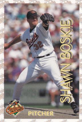 1997 Hershey's Baltimore Orioles #2 Shawn Boskie Front