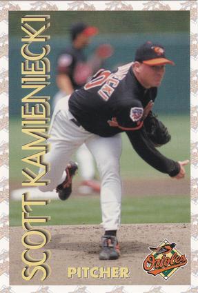 1997 Hershey's Baltimore Orioles #6 Scott Kamieniecki Front