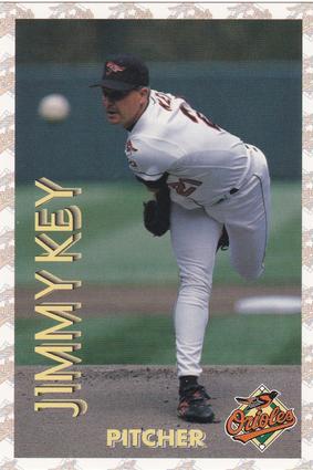 1997 Hershey's Baltimore Orioles #7 Jimmy Key Front