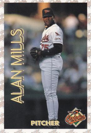 1997 Hershey's Baltimore Orioles #9 Alan Mills Front