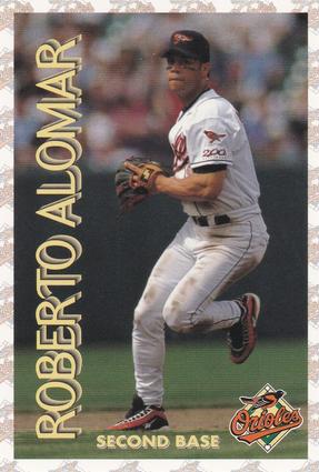 1997 Hershey's Baltimore Orioles #17 Roberto Alomar Front