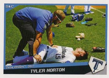 2017 Grandstand Tulsa Drillers #NNO Tyler Norton Front