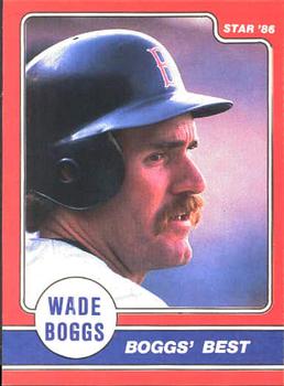 1986 Star Wade Boggs - Separated #10 Wade Boggs Front