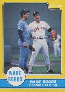 1986 Star Wade Boggs - Sticker Panels Singles #NNO Wade Boggs Front