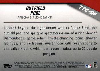 2019 Topps Opening Day - Team Traditions & Celebrations #TTC-OP Outfield Pool Back