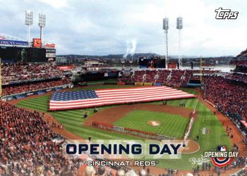 2019 Topps Opening Day - Opening Day #ODB-CR Cincinnati Reds Front