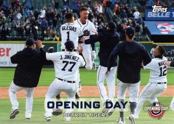 2019 Topps Opening Day - Opening Day #ODB-DT Detroit Tigers Front