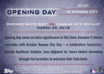 2019 Topps Opening Day - Opening Day #ODB-KCR Kansas City Royals Back