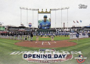 2019 Topps Opening Day - Opening Day #ODB-KCR Kansas City Royals Front