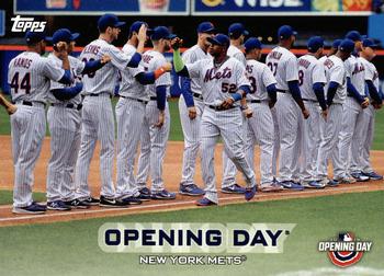 2019 Topps Opening Day - Opening Day #ODB-NYM New York Mets Front