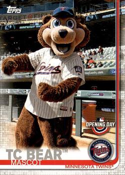 2019 Topps Opening Day - Mascots #M-8 TC Bear Front