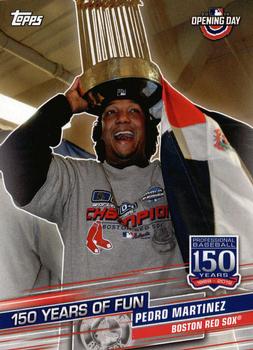 2019 Topps Opening Day - 150 Years of Fun #YOF-19 Pedro Martinez Front