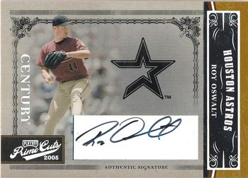 2005 Playoff Prime Cuts - Signature Century Gold #60 Roy Oswalt Front