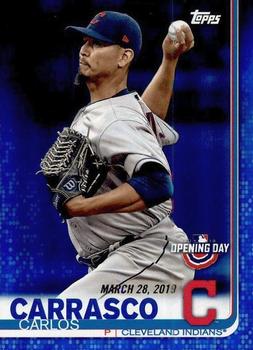 2019 Topps Opening Day - Opening Day Edition #72 Carlos Carrasco Front
