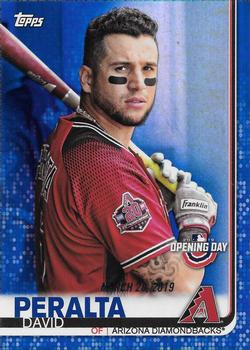 2019 Topps Opening Day - Opening Day Edition #92 David Peralta Front
