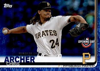 2019 Topps Opening Day - Opening Day Edition #148 Chris Archer Front