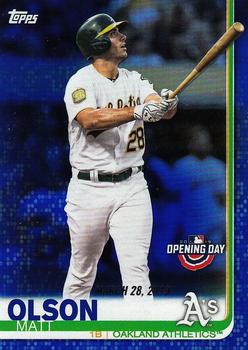 2019 Topps Opening Day - Opening Day Edition #152 Matt Olson Front