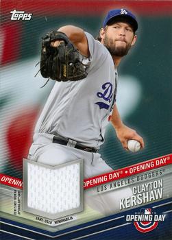 2019 Topps Opening Day - Opening Day Relics #ODR-CK Clayton Kershaw Front