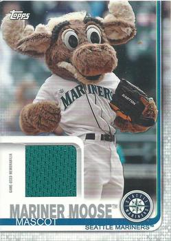 2019 Topps Opening Day - Mascot Relics #MR-MM Mariner Moose Front