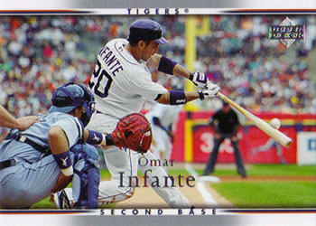 2007 Upper Deck #110 Omar Infante Front