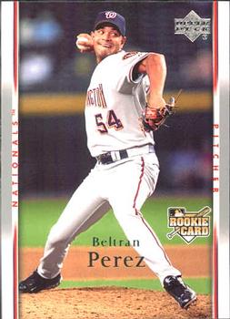 2007 Upper Deck #49 Beltran Perez Front