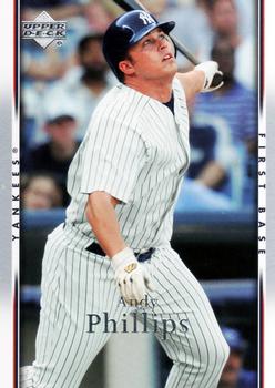 2007 Upper Deck #166 Andy Phillips Front