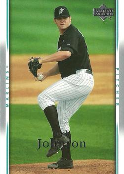 2007 Upper Deck #327 Josh Johnson Front