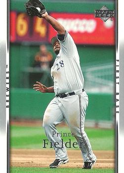 2007 Upper Deck #359 Prince Fielder Front