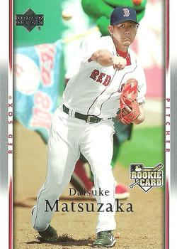 2007 Upper Deck #501 Daisuke Matsuzaka Front
