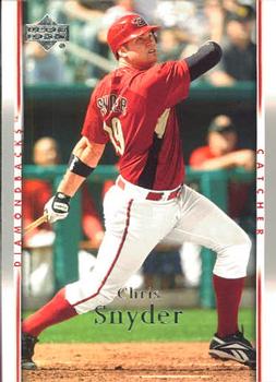 2007 Upper Deck #534 Chris Snyder Front