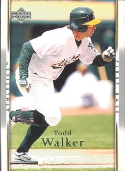 2007 Upper Deck #855 Todd Walker Front