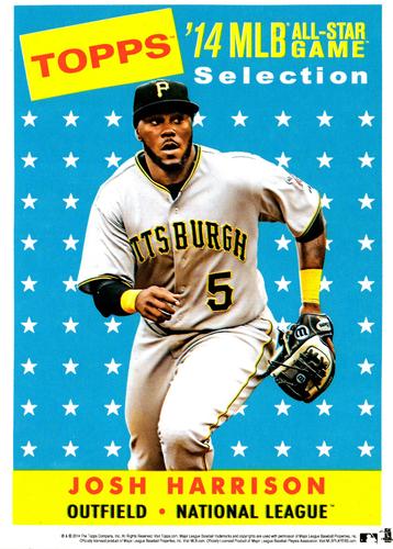 2014 Topps MLB All-Star Game Selections 5x7 #NNO Josh Harrison Front