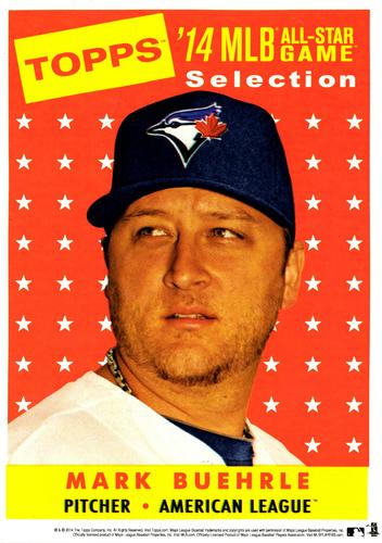 2014 Topps MLB All-Star Game Selections 5x7 #NNO Mark Buehrle Front