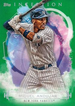 2019 Topps Inception - Green #28 Miguel Andujar Front