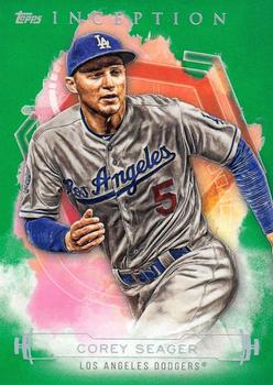 2019 Topps Inception - Green #31 Corey Seager Front