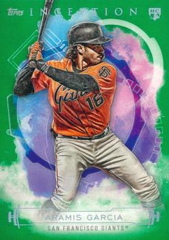 2019 Topps Inception - Green #33 Aramis Garcia Front