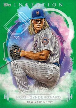 2019 Topps Inception - Green #43 Noah Syndergaard Front