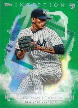 2019 Topps Inception - Green #49 Jonathan Loaisiga Front