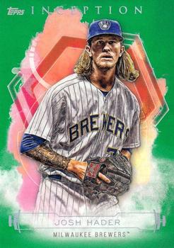 2019 Topps Inception - Green #69 Josh Hader Front